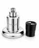 Wellon Shower Filter for Bathroom with Replaceable Cartridge | Helps Reduce Chlorine, Sediment & Hard Water Effects | Chrome Finish